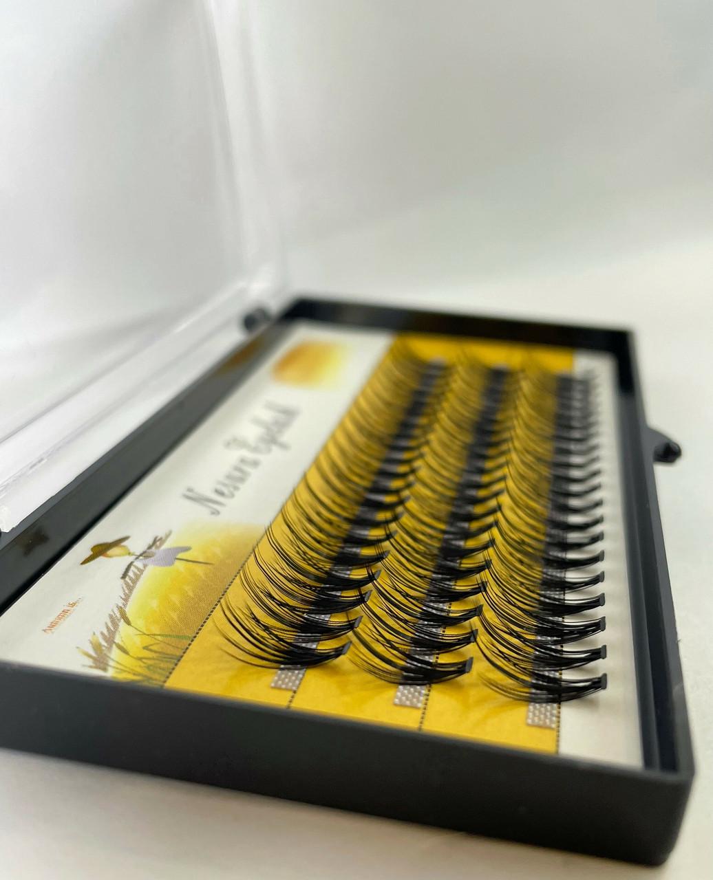 Ресницы Nesura 20D пучковые 13 мм (VIS-00091) - фото 2 Ресницы Nesura 20D пучковые 13 мм (VIS-00091) - фото 2