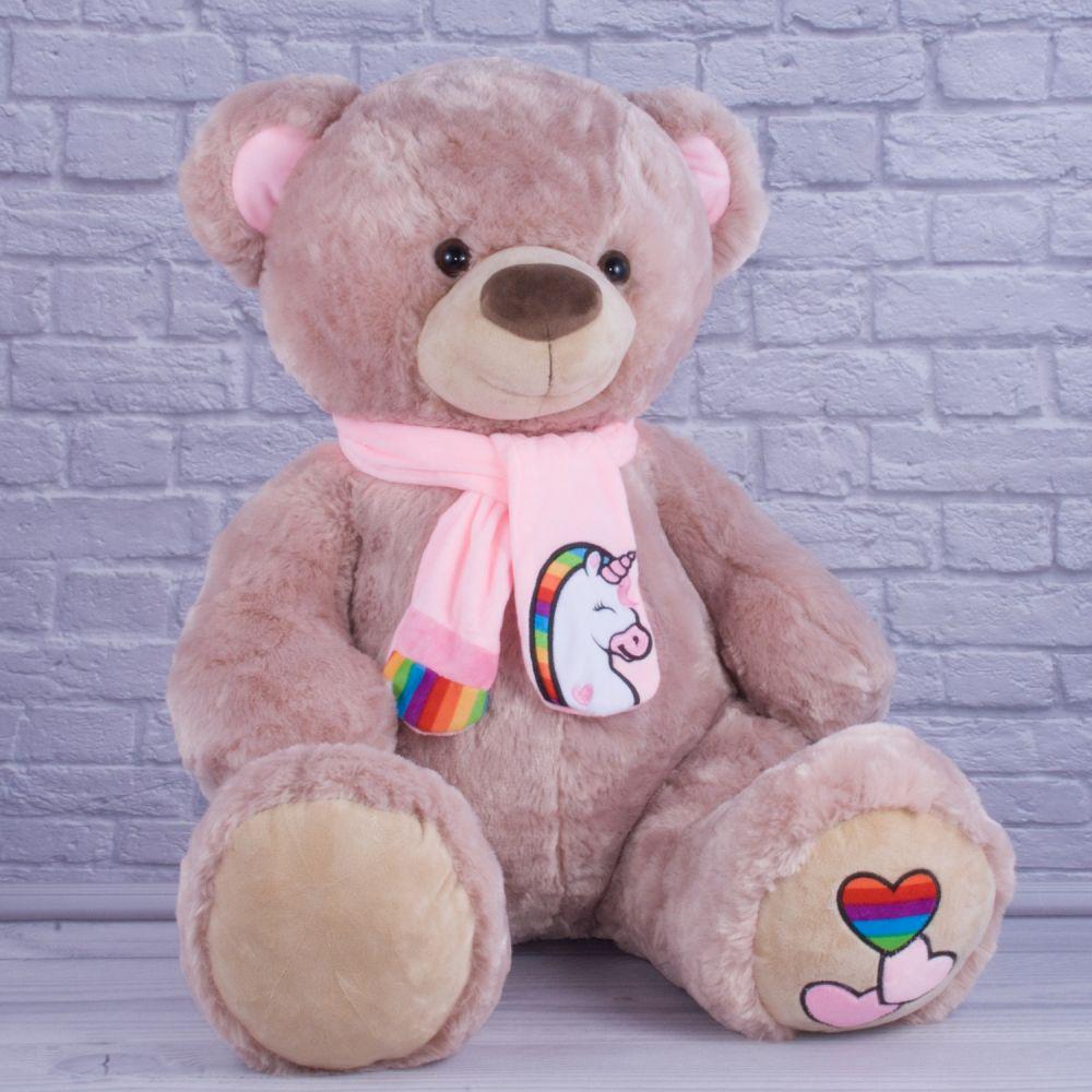 Мягкая игрушка Копица Мишка Бублик №2 56 см Капучино (21004)