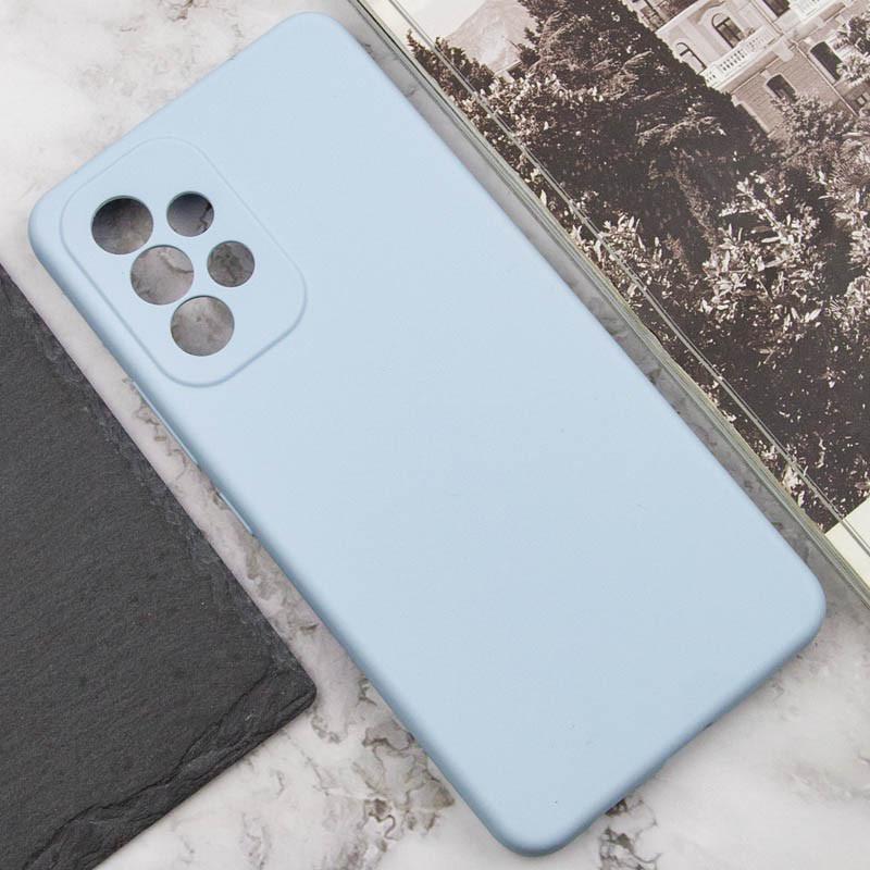 Противоударный Чехол Silicone Cover Lakshmi Full Camera (AAA) для Samsung Galaxy A53 5G Голубой / Sweet Blue - фото 5