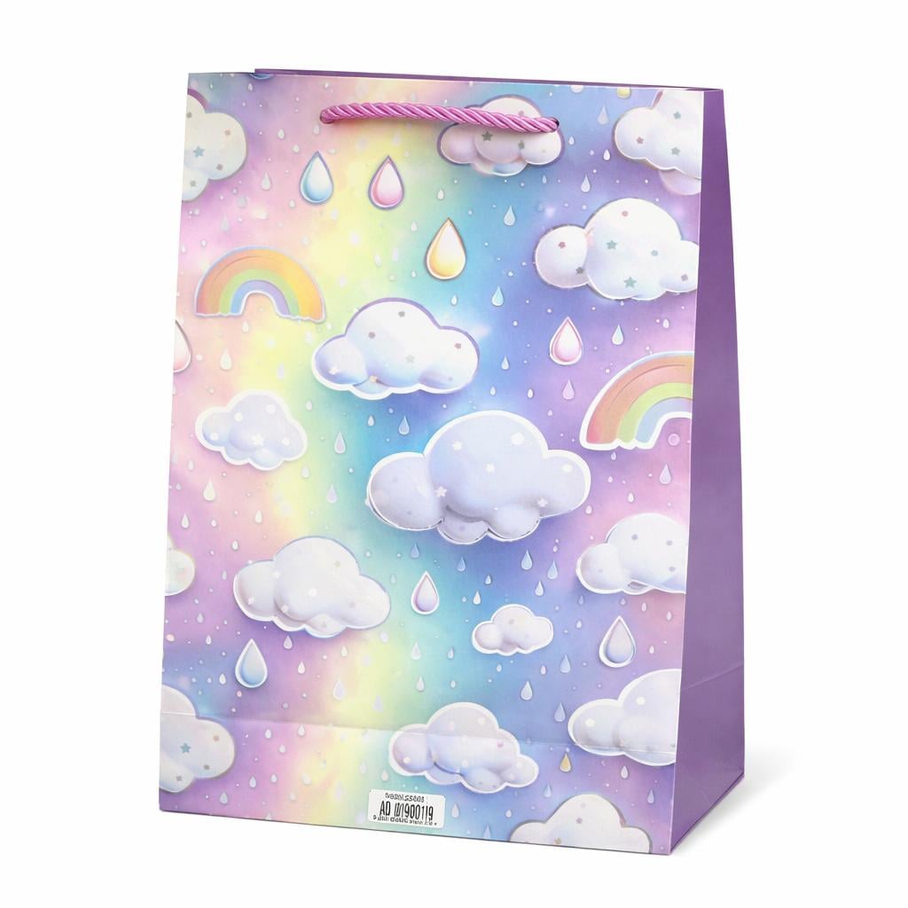 Пакет подарочный бумажный Rainy clouds S 18х23х10 см (R40775-S)