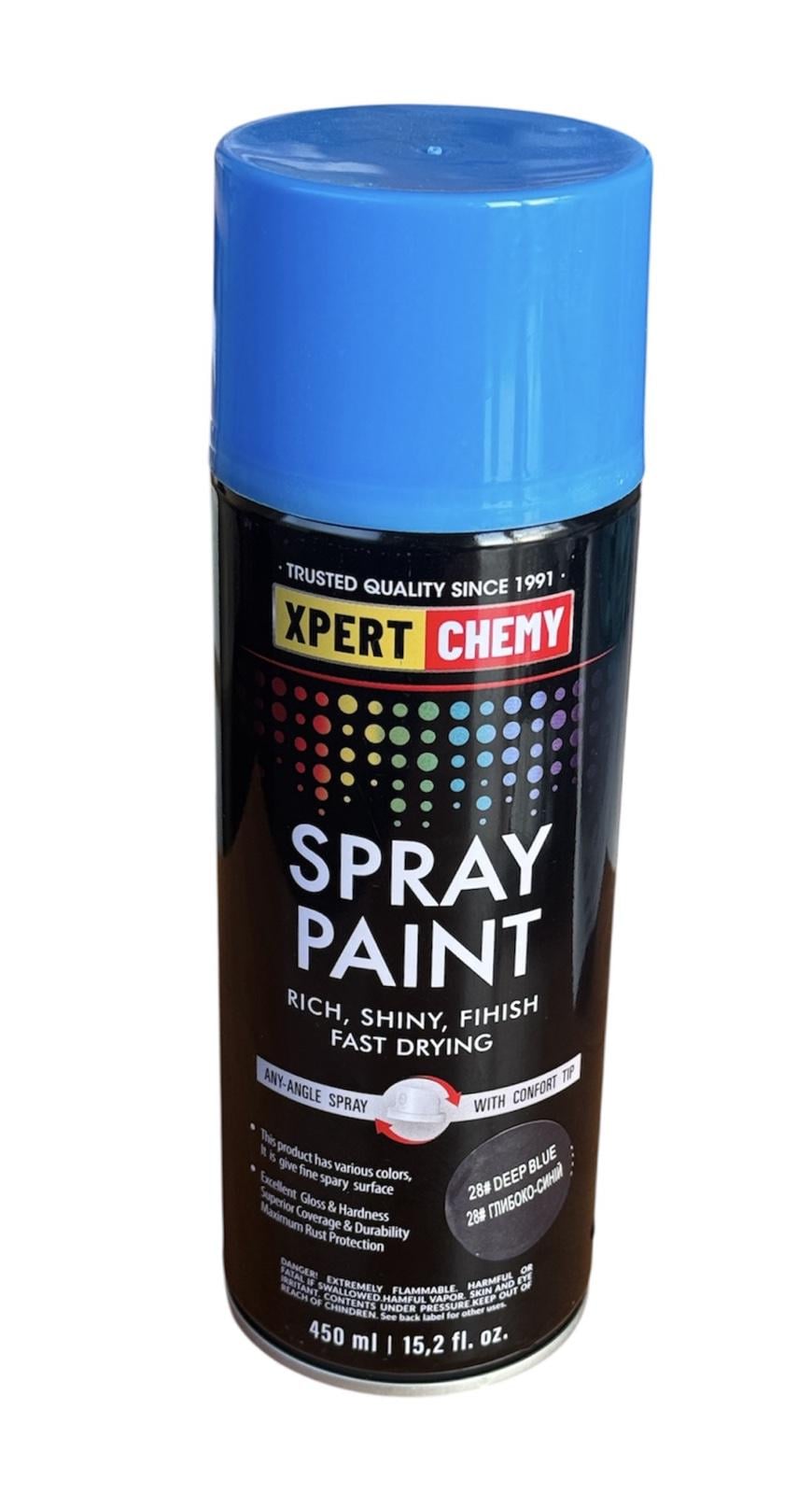 Фарба аерозольна універсальна XPERT CHEMY SPRAY PAINT 450 мл 28 Синій темний (XC-SP-0021)