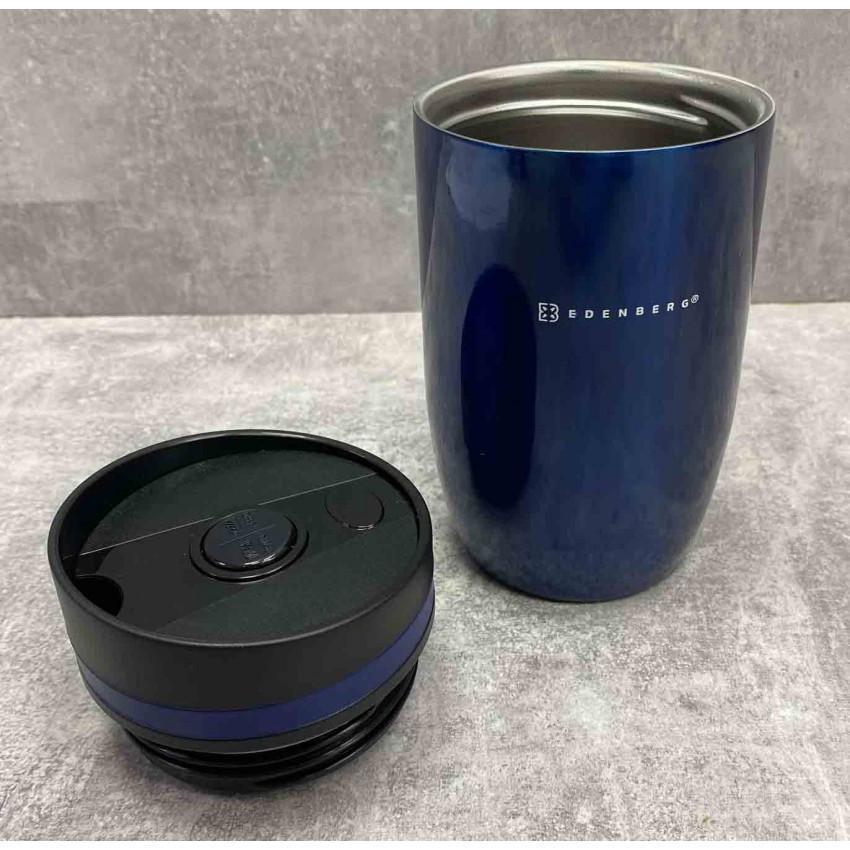 Термочашка Edenberg EB-641 330 мл Синий (1710199559) - фото 3 Термочашка Edenberg EB-641 330 мл Синий (1710199559) - фото 3