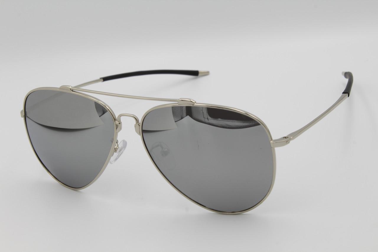 Солнцезащитные очки зеркальные поляризационные Jackfalali aviator 9913 с1 (2579379111)