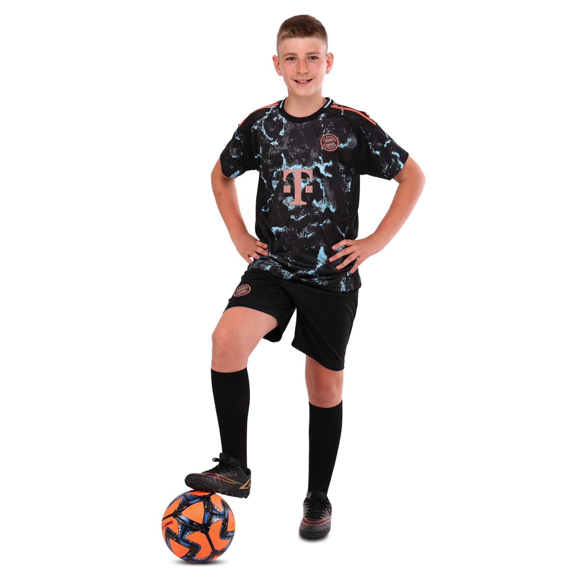 Форма футбольная детская BAYERN MUNCHEN гостевая 2025 р. 28 150-155 см Черный (CO-4734-28)