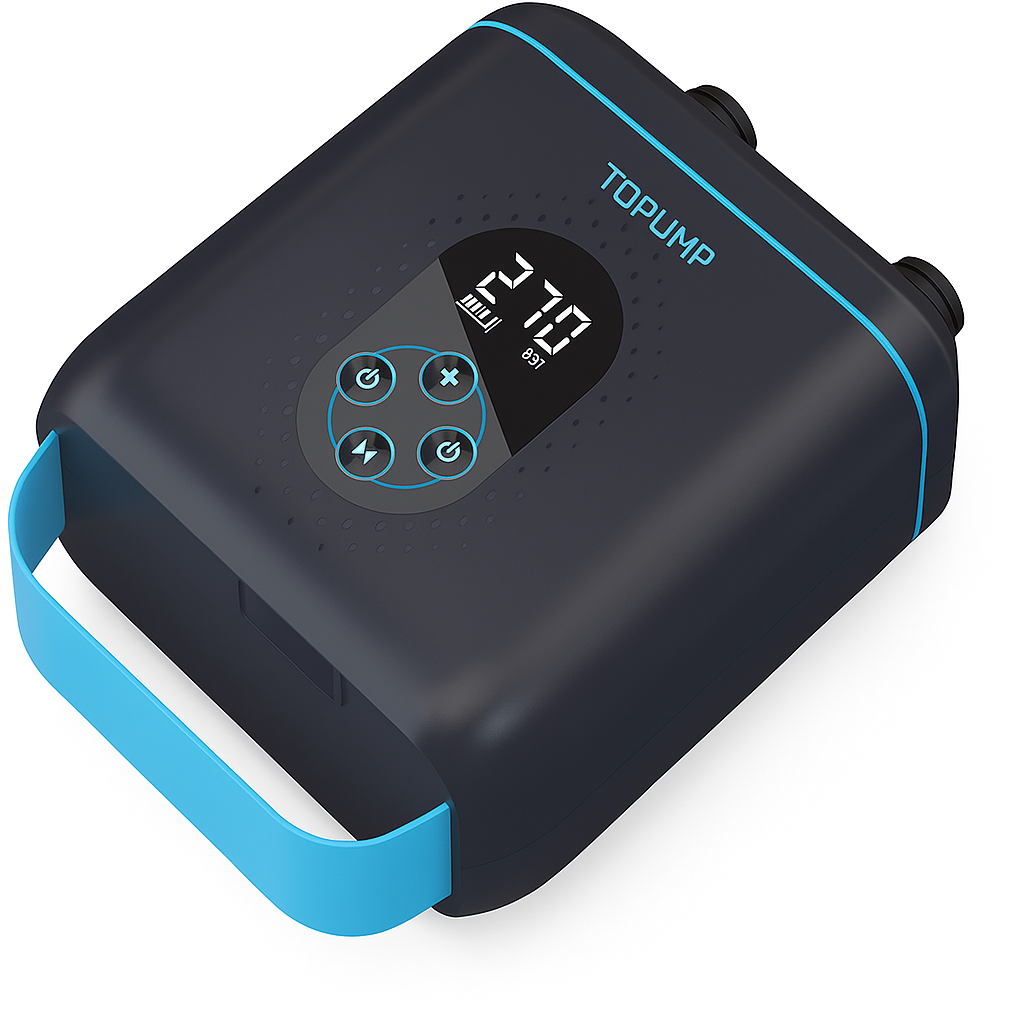 Насос TOPUMP TPS260 электрический 20 PSI портативный 12V DC для SUP