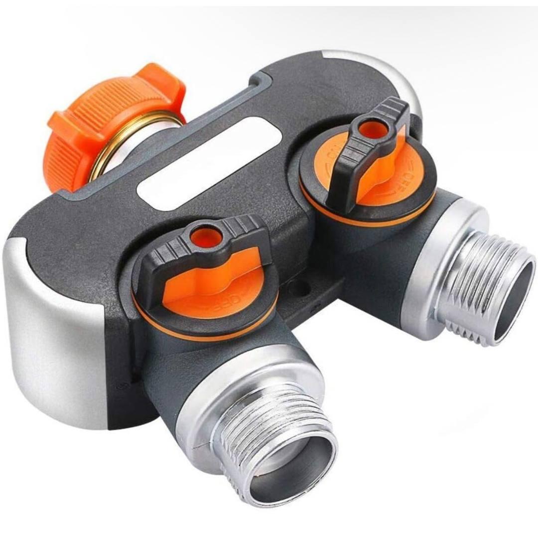 Распределитель для садовых шлангов Bodasan 2 канальный (2452001761) - фото 2