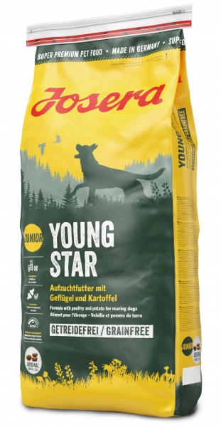 Сухой корм Josera YoungStar для подрастающих собак беззерновой 15 кг