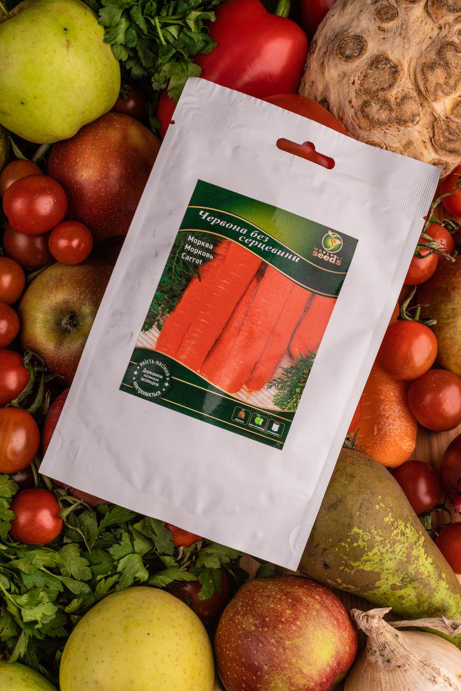 Семена World of Seeds Морковь Красная без сердцевины 50 г (253491)