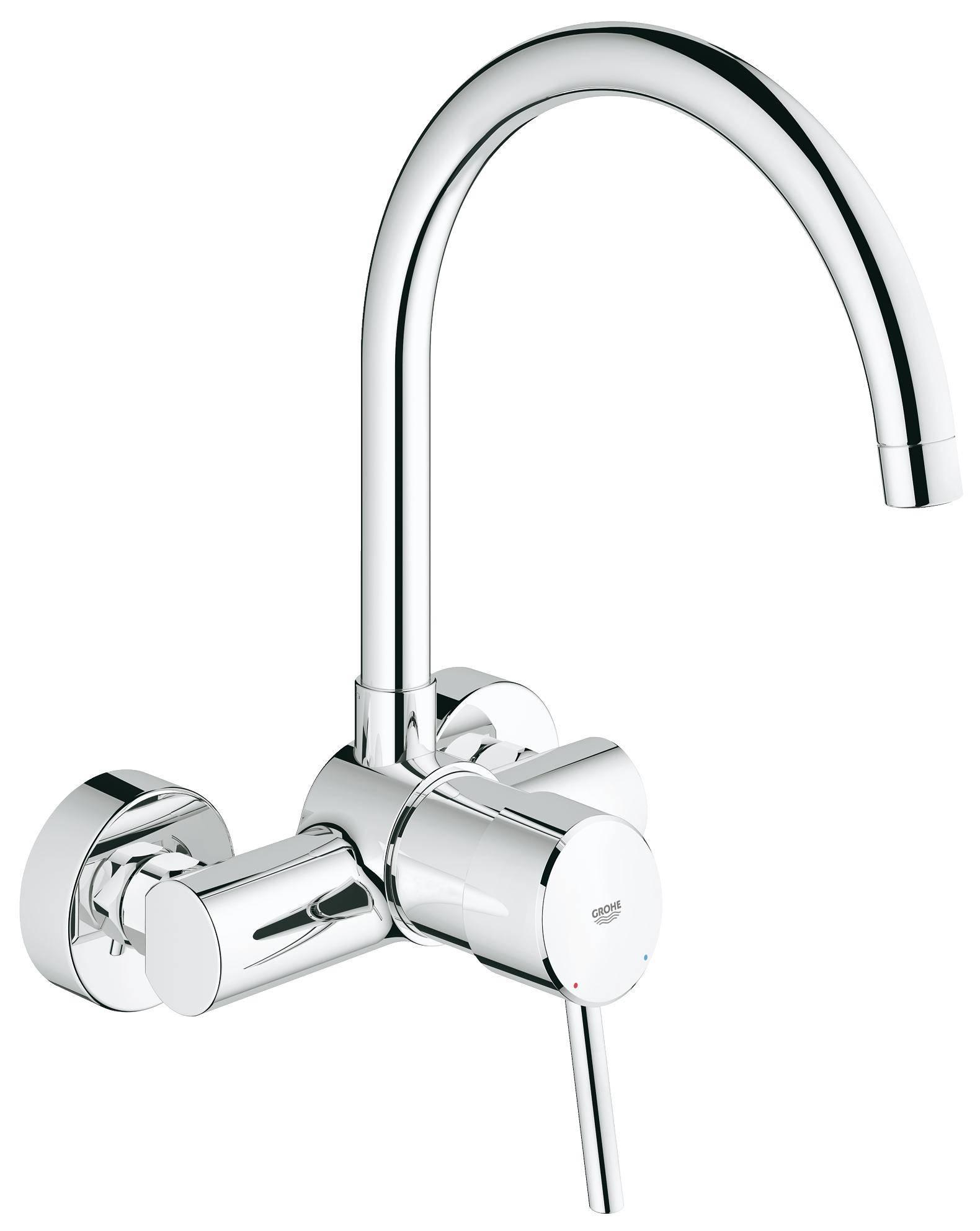 Змішувач для кухні Grohe Concetto 32667001 настінний одноважільний Хром (113350)