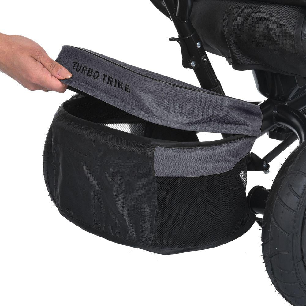 Детский велосипед трехколесный Turbo Trike MT 1007 резиновые колеса Графитовый (723286208) - фото 12 Детский велосипед трехколесный Turbo Trike MT 1007 резиновые колеса Графитовый (723286208) - фото 12