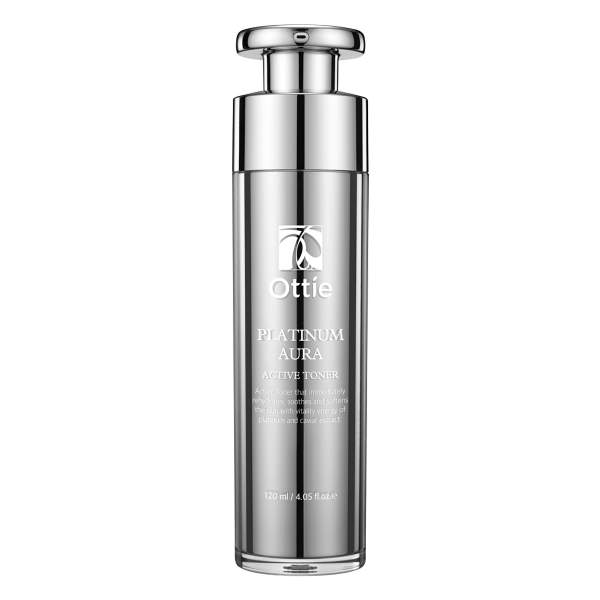 Тонер для лица антивозрастной Ottie Platinum Aura Active Toner с платиной 120 мл (811707783)