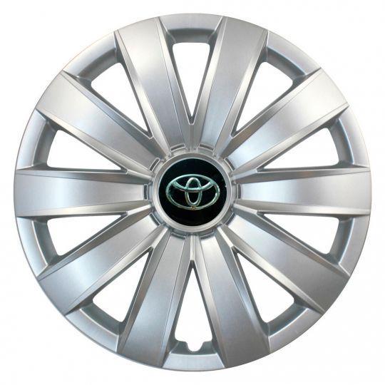 Автомобильные колпаки SKS 421 R16 с логотипом Toyota 4 шт. Серебристый Автомобильные колпаки SKS 421 R16 с логотипом Toyota 4 шт. Серебристый