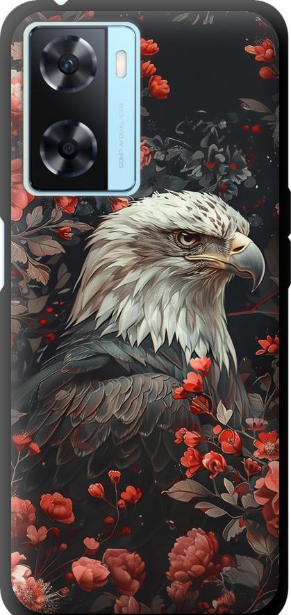 Чехол на Oppo A57s Цветочный страж (6102b-2931-42517)