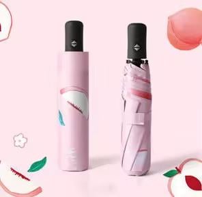 Зонт складной автомат Peaches 8 спиц купол 96 см (30234) - фото 4 Зонт складной автомат Peaches 8 спиц купол 96 см (30234) - фото 4