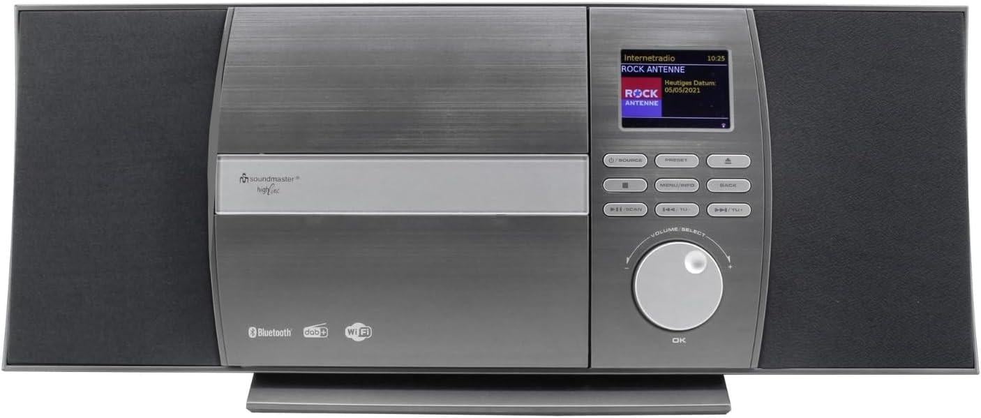 Музыкальный центр Soundmaster ICD1010AN WLAN/DAB+/Bluetooth с пультом управления (1280) - фото 5