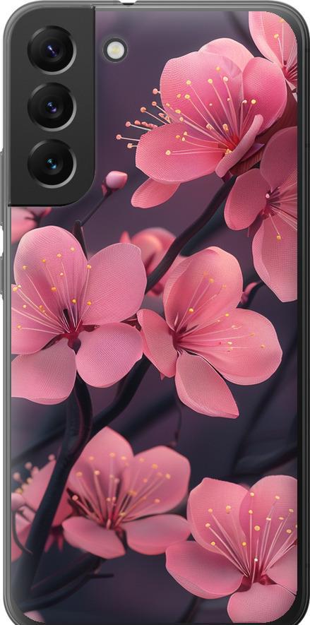 Чехол на Samsung Galaxy S22 Plus Пурпурная сакура (6075u-2495-42517)