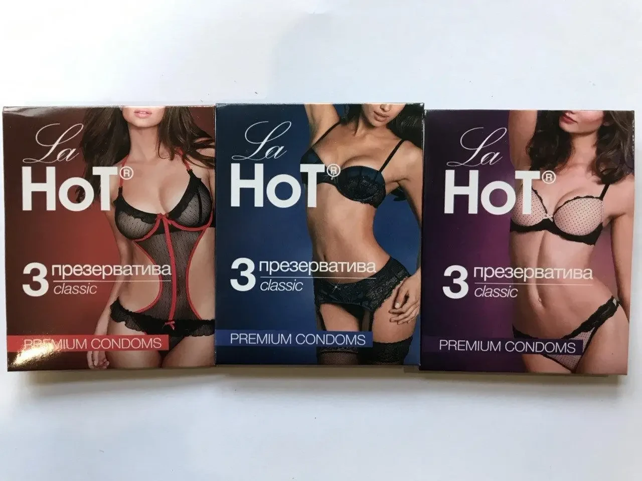 Презервативы La HOT 3 шт./пачка 24 пачки/упаковка (000002563) - фото 4