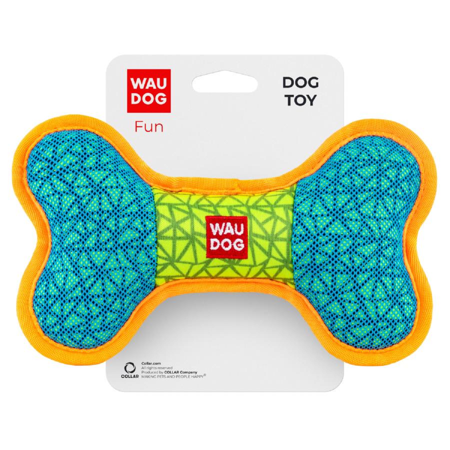 Игрушка для собак Waudog Fun Кость 20х12 см Голубой