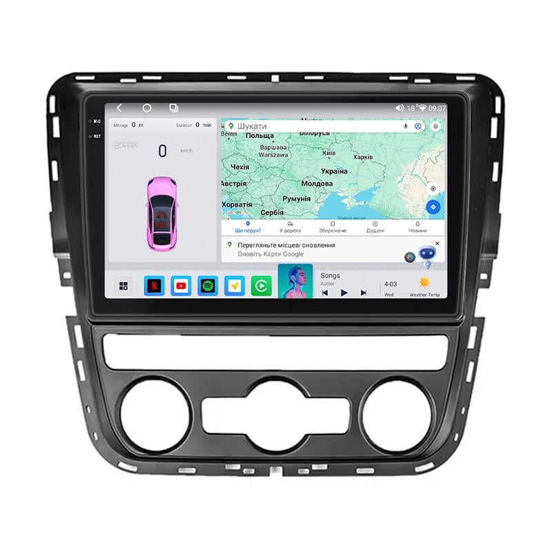 Автомагнитола Lesko для Volkswagen Passat I/NMS Auto AC 2011-2015 4/64 QLED CarPlay 4G Wi-Fi GPS 360 Prime 9" (32467966)