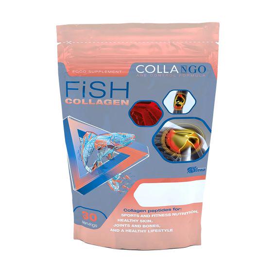 Коллаген Collar Collango Collagen Fish Blue raspberry 165 г