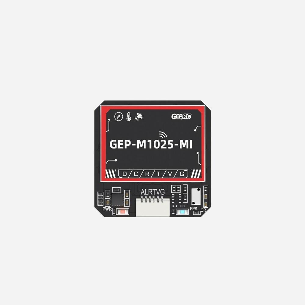 Модуль GPS для дрона GEPRC GEP-M1025-MI GNSS компас IST8310/барометр MS5611 29х29х8,5 мм (00-00025922) Модуль GPS для дрона GEPRC GEP-M1025-MI GNSS компас IST8310/барометр MS5611 29х29х8,5 мм (00-00025922)