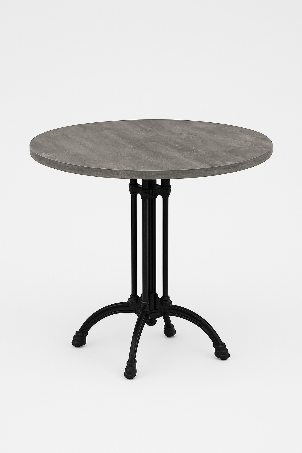 Стол Blumfeldt Patras-XL с чугунным основанием Вулканический Графит (10033235) - фото 1