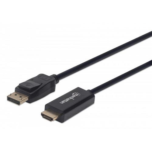 Кабель Manhattan DisplayPort M-HDMI M 1 м (153195)