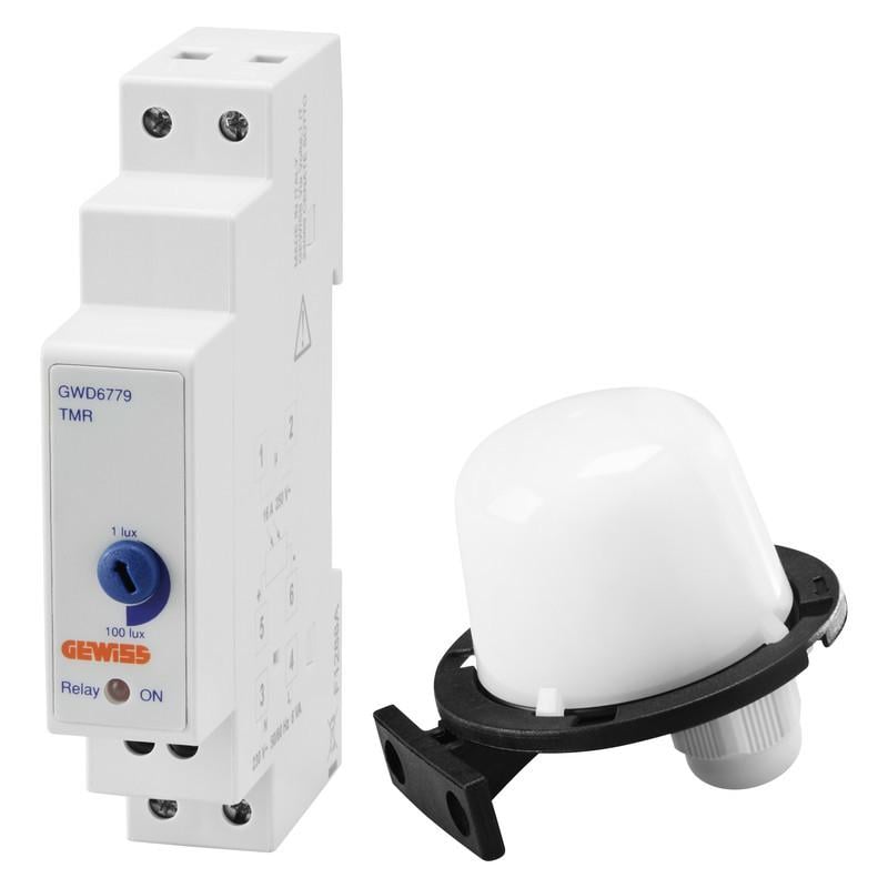 Сумеречное реле Gewiss ТМР с внешним датчиком 16А 230V (GWD6779)