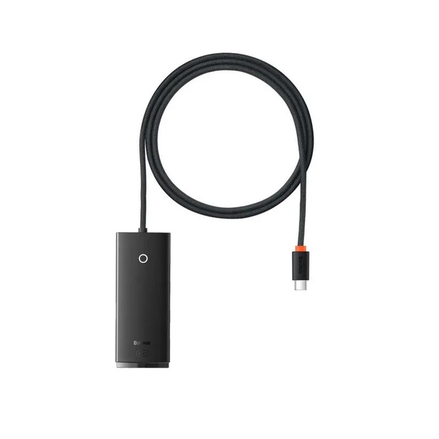 USB-хаб BASEUS Lite Series 4-Port Type-C HUB Adapter Type-C to USB 3.0х4 1 м Black (KST-WKQX030401)