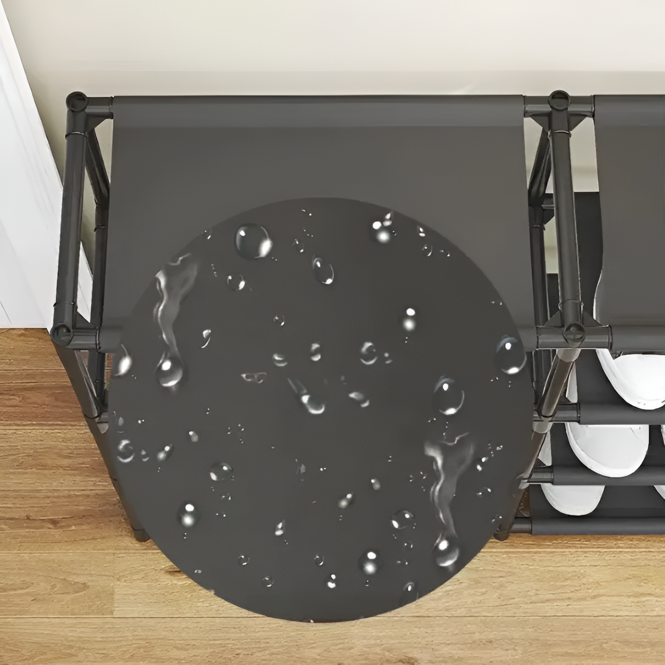 Полка для обуви 4 секции Черный (10342) - фото 4 Полка для обуви 4 секции Черный (10342) - фото 4