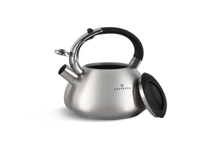 Чайник с свистком для индукционной плиты Edenberg EB-1400 3 л Черный (2530557747) - фото 4 Чайник с свистком для индукционной плиты Edenberg EB-1400 3 л Черный (2530557747) - фото 4