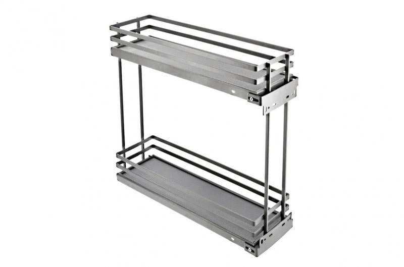 Карго GTV MOVIX PRO плоский прут без направляющих 150 мм Графит (KO-150BO-60)