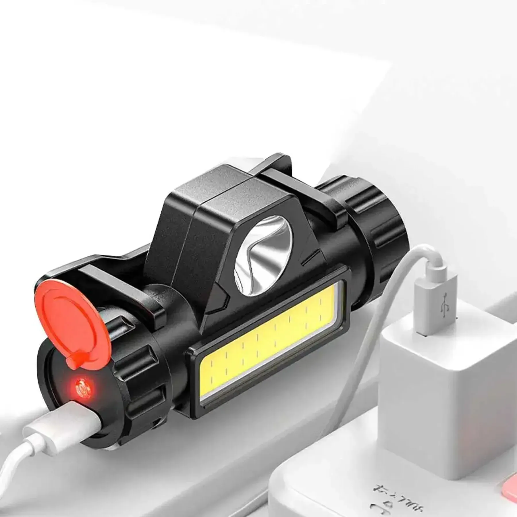 Фонарь налобный BL-8101 XPE+COB с магнитным креплением (234562554) - фото 5 Фонарь налобный BL-8101 XPE+COB с магнитным креплением (234562554) - фото 5