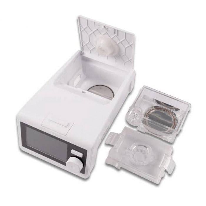 Апарат неінвазивної вентиляції OxyDoc Auto CPAP/BiPAP/ST/AVAPS з маскою та зволожувачем - фото 2 Апарат неінвазивної вентиляції OxyDoc Auto CPAP/BiPAP/ST/AVAPS з маскою та зволожувачем - фото 2