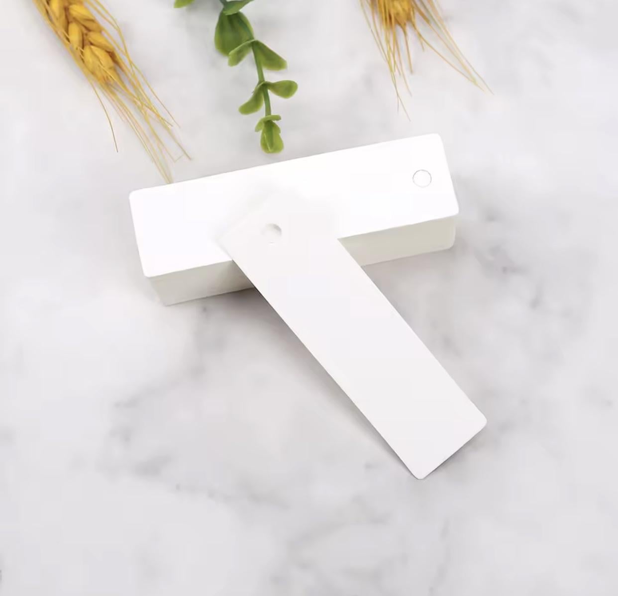 Бирка картонная 70x20 мм 50 шт. Белый (33143111)