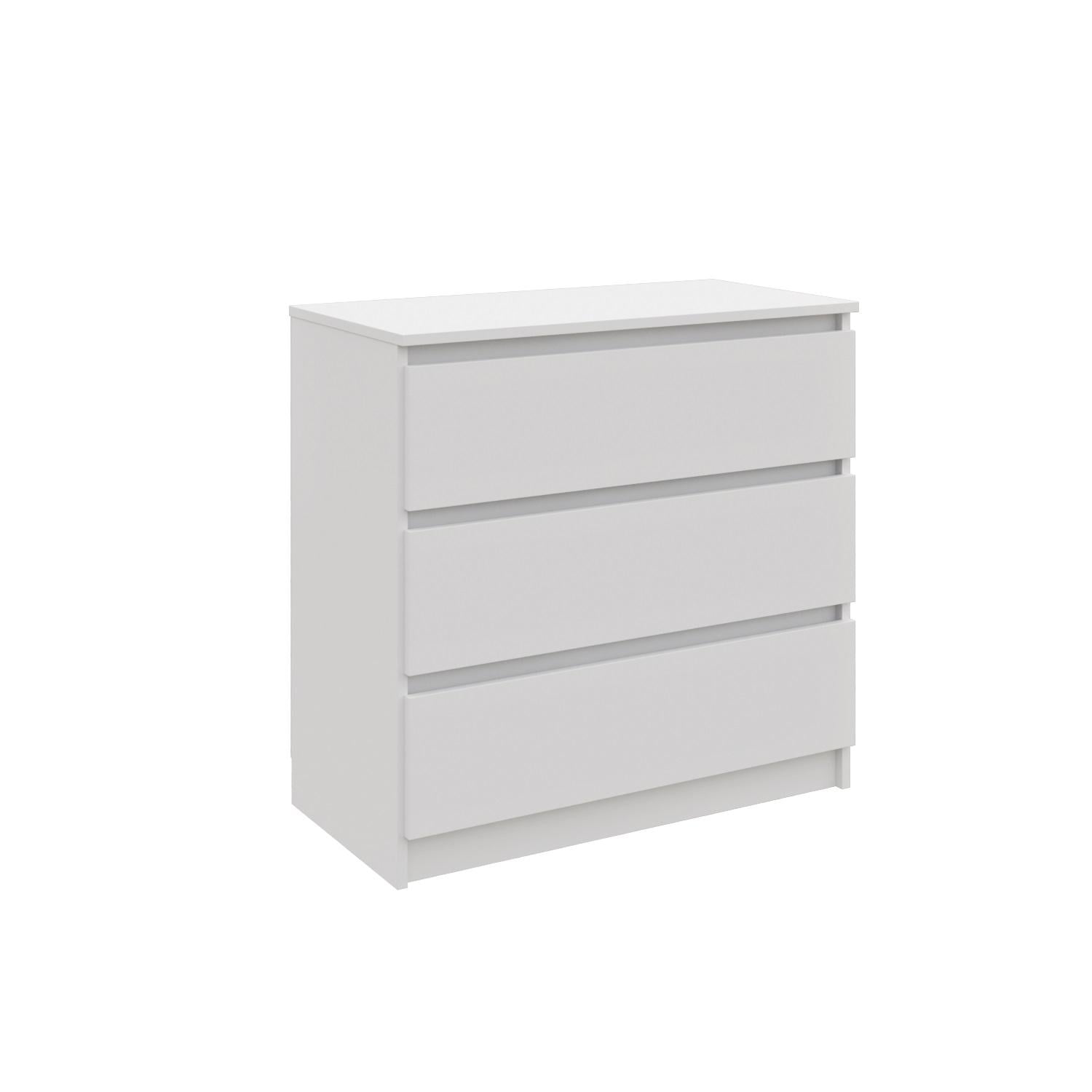 Комод підлоговий MEBLIBUD ELISA з шухлядами 80X48X78 см Білий