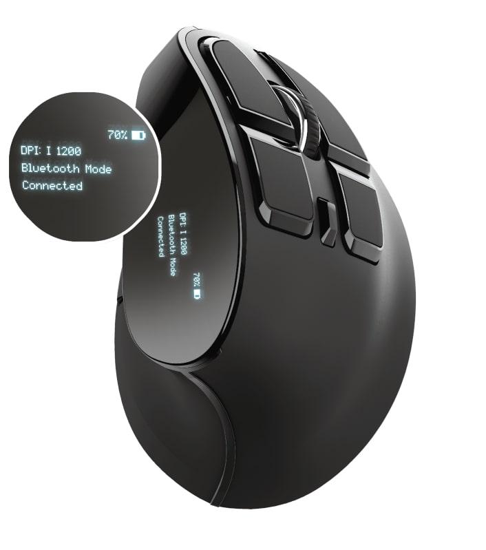 Миша бездротова ергономічна Trust Voxx Bluetooth, що перезаряджається (627033) - фото 2