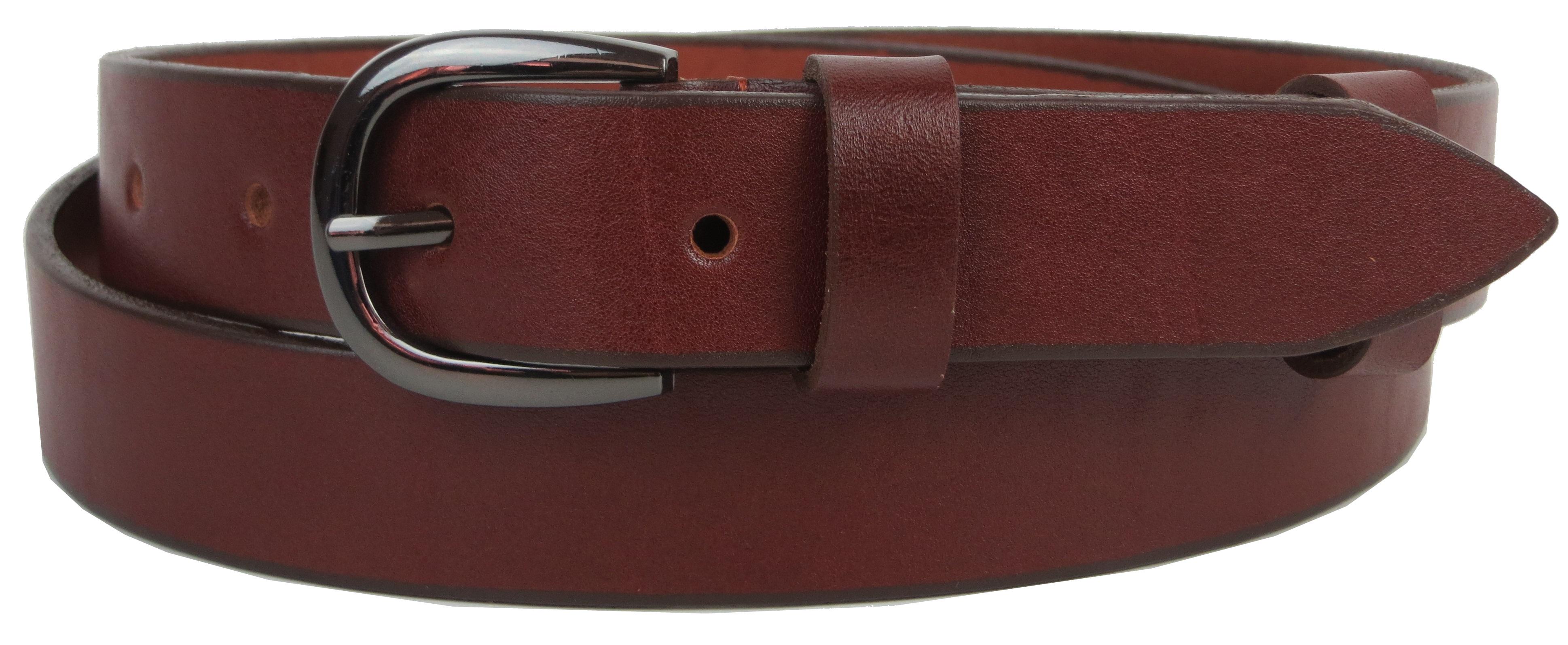 Женский ремень Skipper кожаный Коричневый (1416-30)