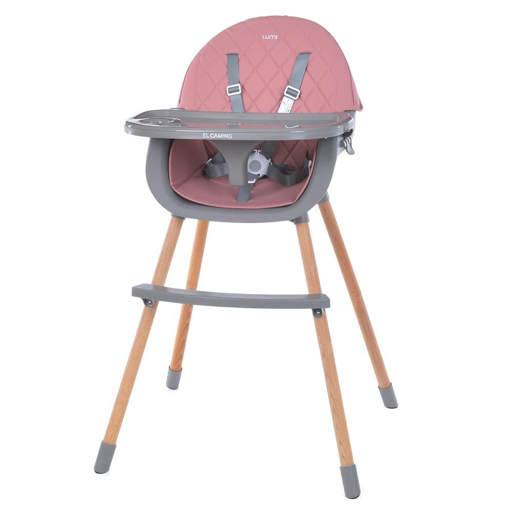 Стільчик для годування зі столиком для дівчинки ME 1111 LUMI Pink (38065877)