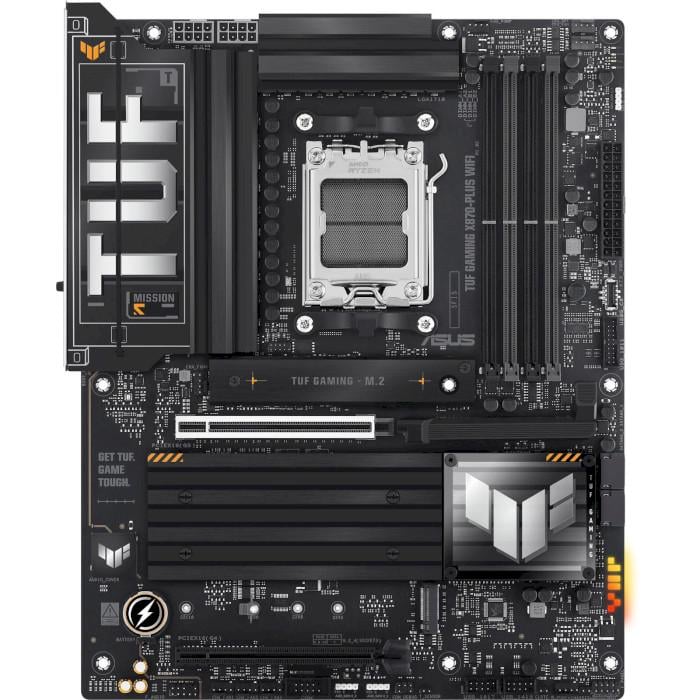 Материнська плата Asus TUF GAMING X870-PLUS WIFI Socket AM5/AMD B650/ATX/1 xHDMI/2xUSB Type-C