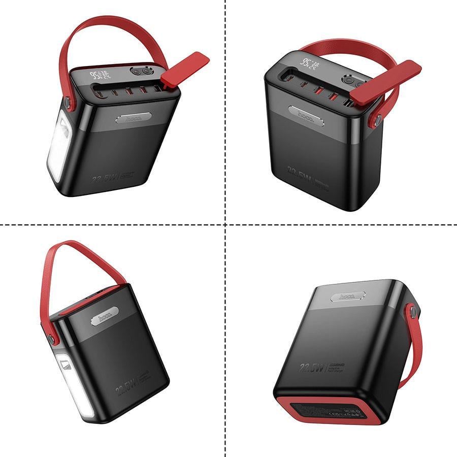 Повербанк Hoco J143 Title 22,5W+PD20W 80000 mAh Black (6942007641142) - фото 2 Повербанк Hoco J143 Title 22,5W+PD20W 80000 mAh Black (6942007641142) - фото 2