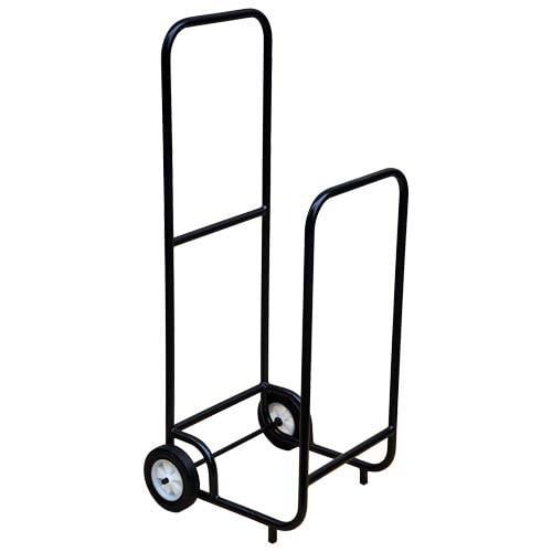 Тележка для дров из металла Kompred OL066/1 0,2 м3 350х400х1200 мм Коричневий