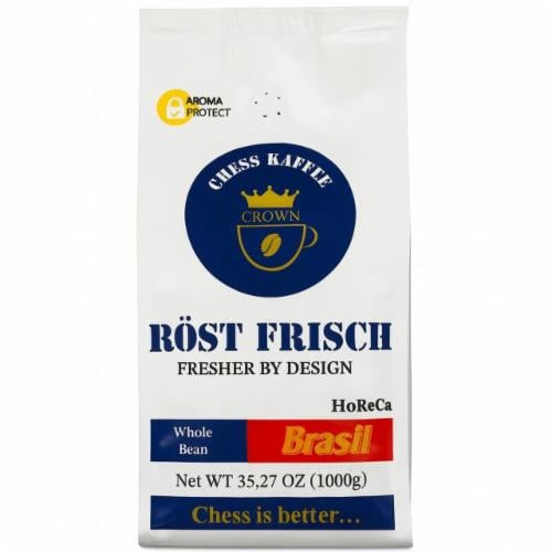 Кофе в зернах Chess Kaffee Brasil 1 кг (04708)