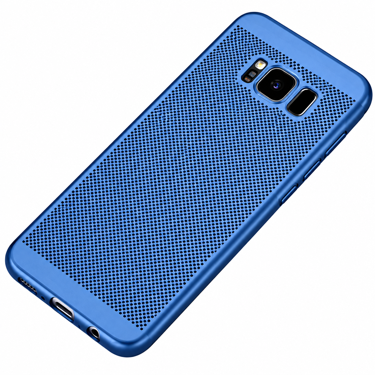 Чехол-накладка защитная для Samsung Galaxy S10 сетчатый Синий (34122558)