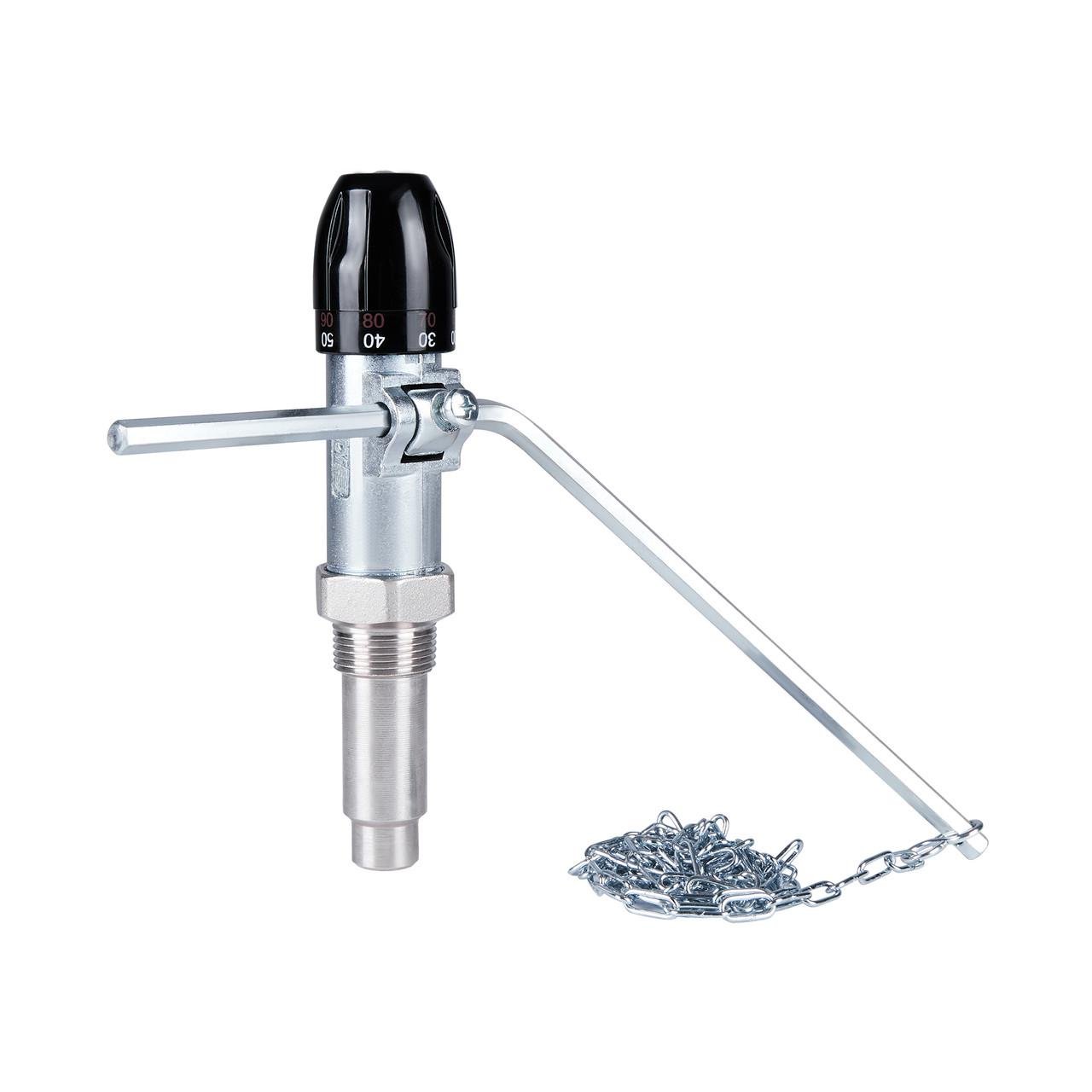 Регулятор тяги ICMA 3/4" для твердотопливных котлов (№147)