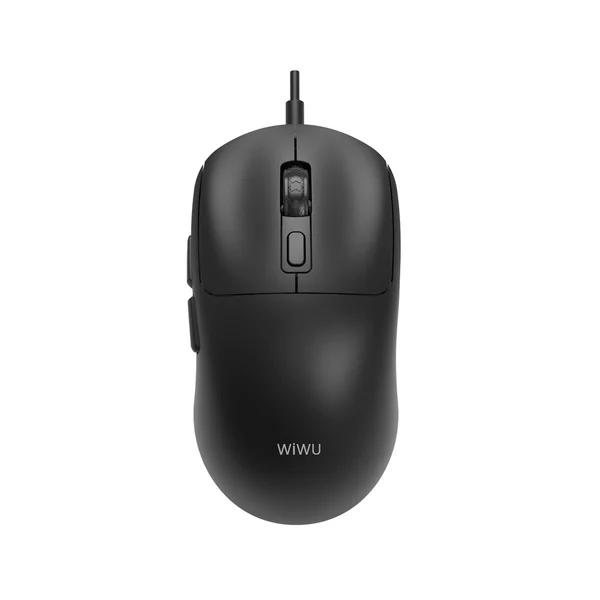 Компьютерная мышка проводная WIWU WM111 USB 2.0 Black (6977703656879) Компьютерная мышка проводная WIWU WM111 USB 2.0 Black (6977703656879)