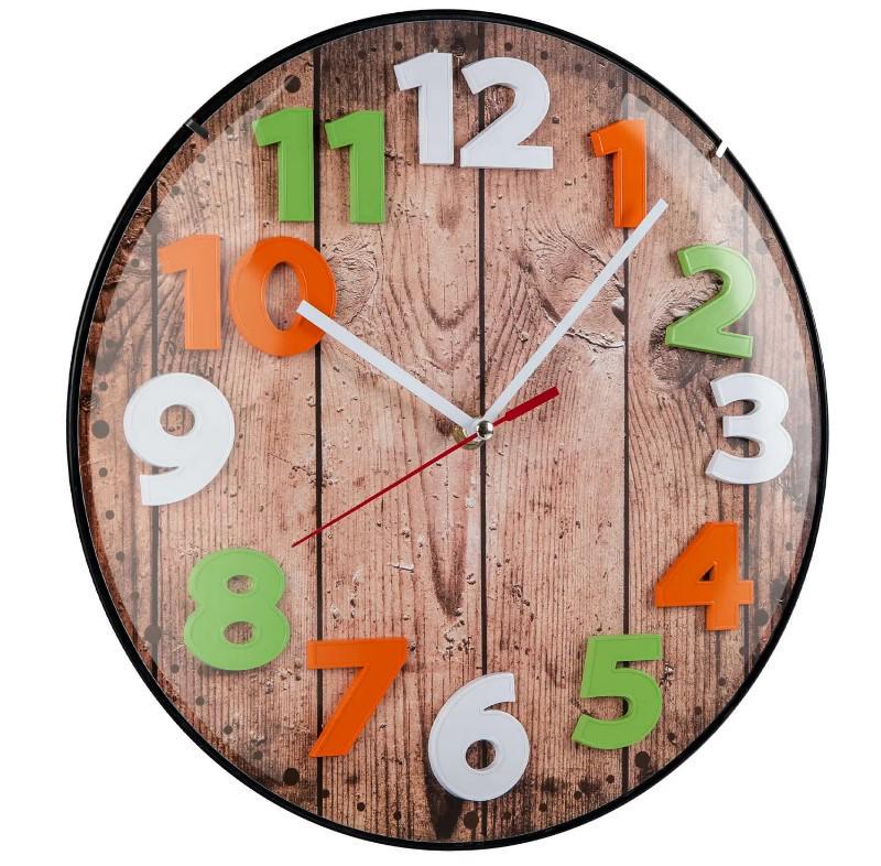 Часы настенные Technoline WT7435 Wood Brown (DAS301308) - фото 3 Часы настенные Technoline WT7435 Wood Brown (DAS301308) - фото 3