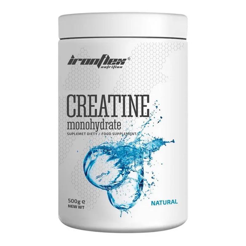 Креатин моногидрат IronFlex Creatine Monohydrate без вкуса 500 г (18203-01)