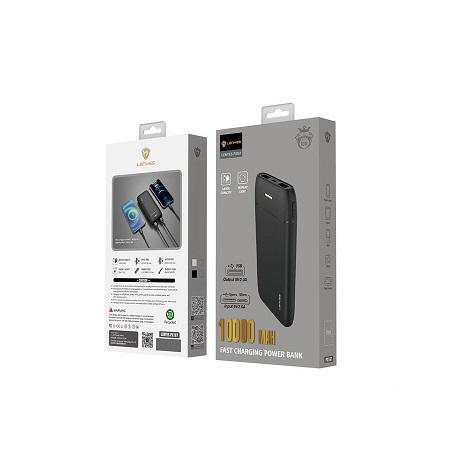 Повербанк PowerBank Lenyes PX167 10000 mAh USB x2 +Type-C+MicroUSB - фото 7