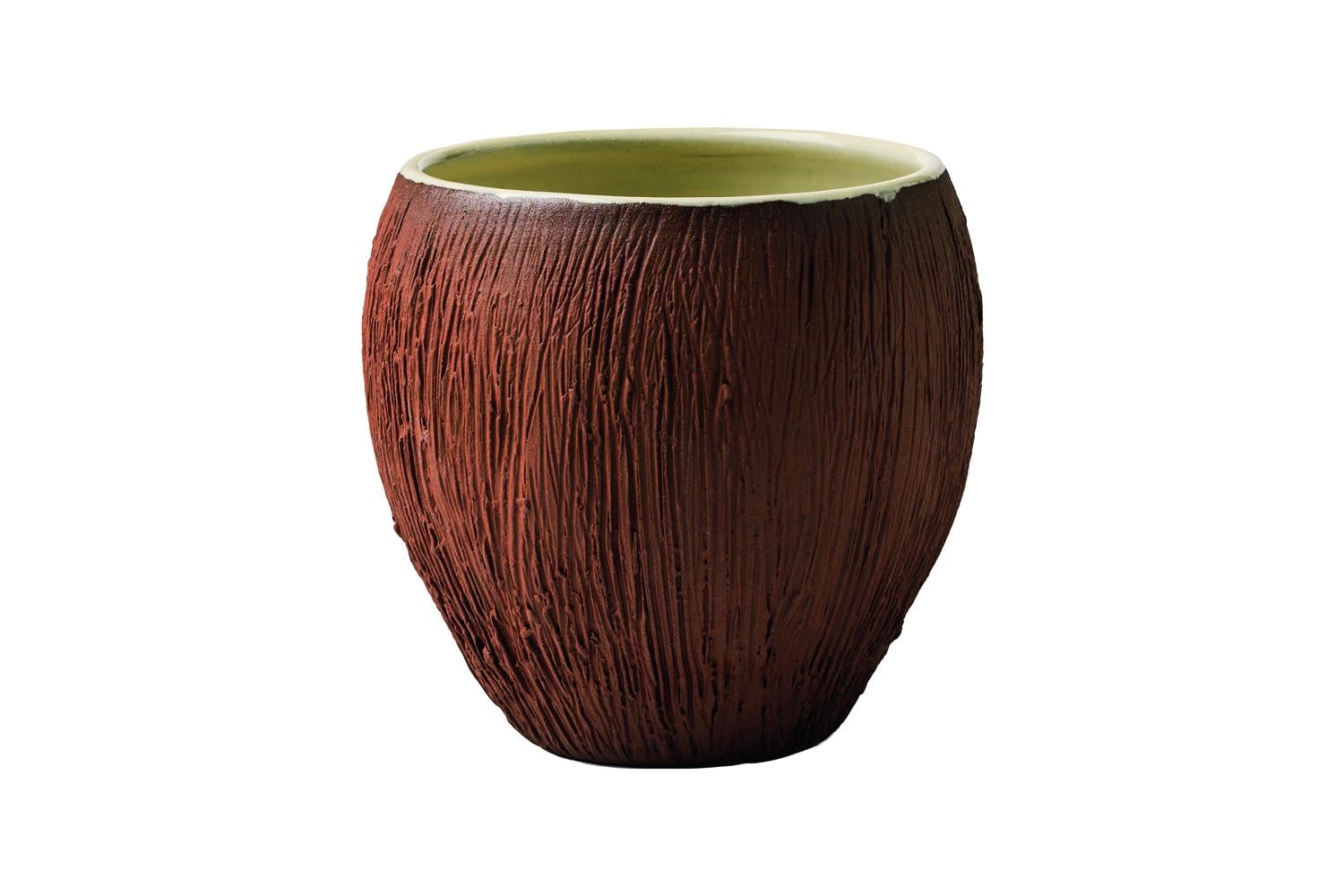 Бокал дизайнерский Barta Coconut Mug 600 мл Коричневый (2413)